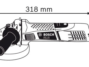 Bosch ugaona kutna brusilica GWS 7-125 Professional