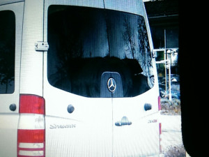 Znak mercedes sprinter zadnji