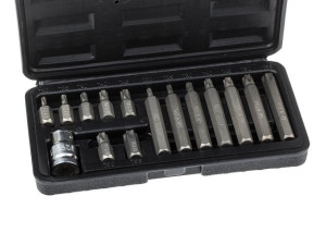 Set bitova, kratki/ dugi torx, 15 komada (BGS 5040)