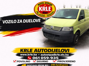 VW TRANSPORTER T5 1.9 TDI DIJELOVI KRLE AUTOOTPAD AUTO OTPAD