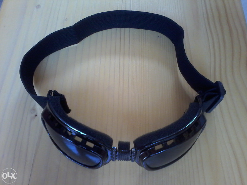 Moto naocale crne WIND SHIELD