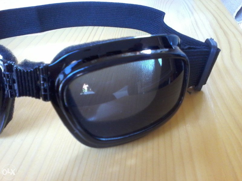 Moto naocale crne WIND SHIELD