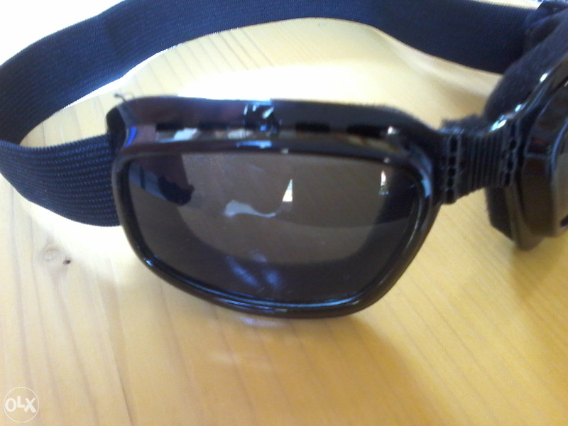 Moto naocale crne WIND SHIELD