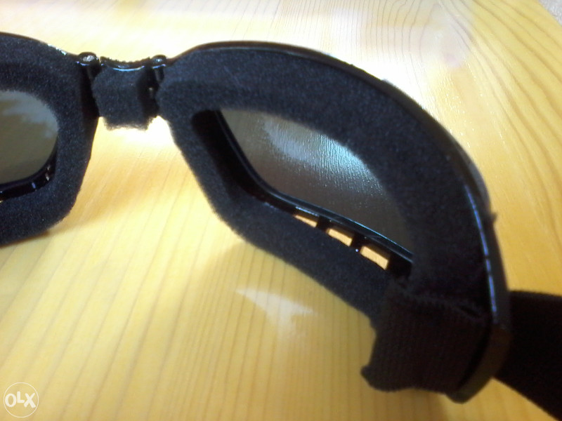 Moto naocale crne WIND SHIELD