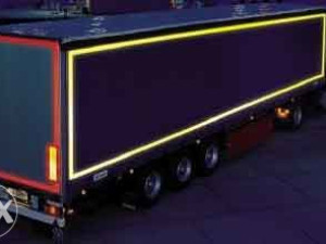 Reflektujuca traka za kamion traka zuta traka 50m