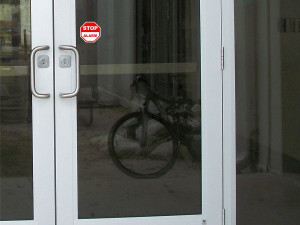 Auto naljepnice /za kucu STOP ALARM naljepnica stikeri