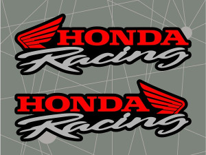 Auto naljepnica HONDA RACING stiker naljepnice