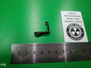 PIŠTOLJ Crvena Zastava M70, 7,65 mm, RUČNA KOČNICA