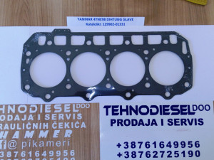 Yanmar dihtung glave 4TNE98