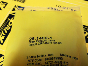 Prox Japan Izduvni Ventil Honda CRF450R '02-06