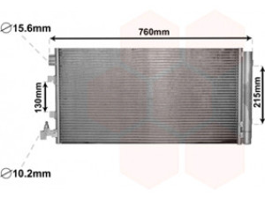 HLADNJAK KLIME RENAULT MEGANE 3 III 2008- 1.5DCI