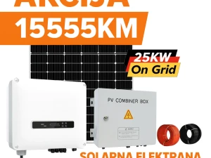 25kW solarne elektrane komplet Solarni paneli