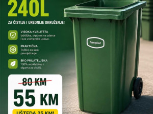 Kanta za smeće 240l Premium serija