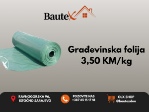 Folija građevinska u boji