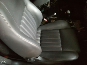 Kozna sjedista MOMO Alfa Romeo 147 plava koza enterijer