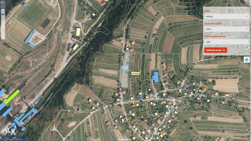 PRODAJA / Zemljište Kakanj - Lokacija Hrasno 5