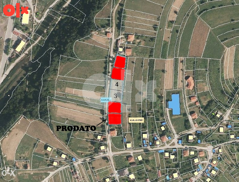PRODAJA / Zemljište Kakanj - Lokacija Hrasno 6