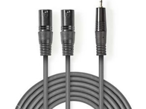 Audio kabal 2 XLR - 3.5mm stereo 1.5m (25152)