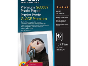 FOTO PAPIR EPSON PREM GLOSSY 10x15,255g, 40l C13S042153