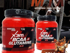X3M Bcaa-Glutamine 600g (kola)