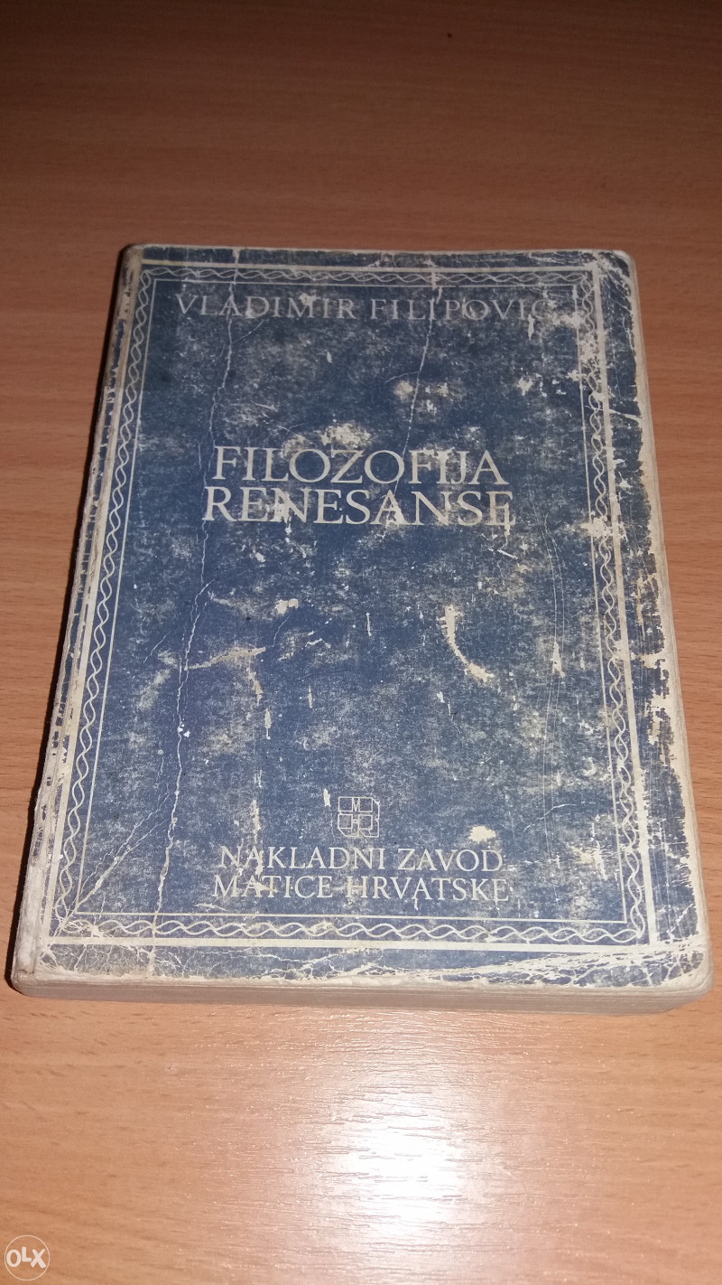 Vladimir Filipović: Filozofija renesanse