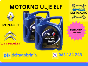 ULJE ELF 5W30 5L FULL-TECH   -  DELTA AUTO D.O.O. SARAJEVO