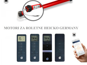 Motor za roletne na daljinski Heicko Germany