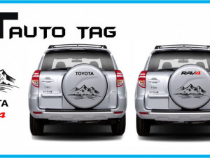 Stikeri i auto naljepnice/naljepnica za TOYOTA-u RAV4!