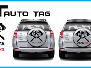 Stikeri i auto naljepnice/naljepnica za TOYOTA RAV4!