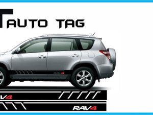 Stikeri i auto naljepnice/naljepnica TOYOTA RAV4!!