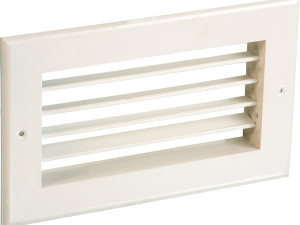 Aluminijska rešetka za ventilaciju 400x150 dvoredna