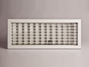Aluminijska rešetka ventilacije 500x100 sa regulacijom