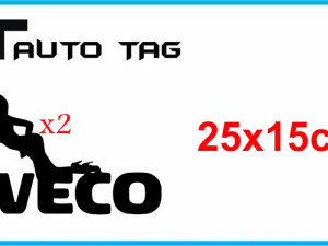 Stikeri i auto naljepnice/naljepnica za kamion IVECO !