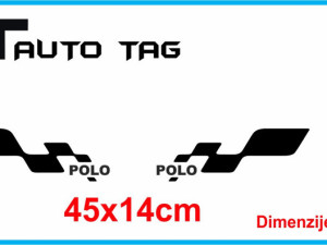 Stikeri i auto naljepnice/naljepnica VW VOLKSWAGEN POLO