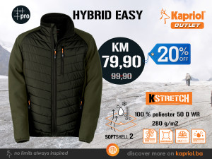JAKNA HYBRID EASY ZELENA