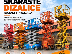 Najam škaraste dizalice do 17 m