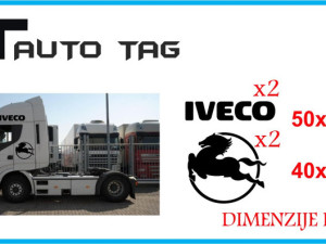 Stikeri i auto naljepnice/naljepnica za kamion IVECO!