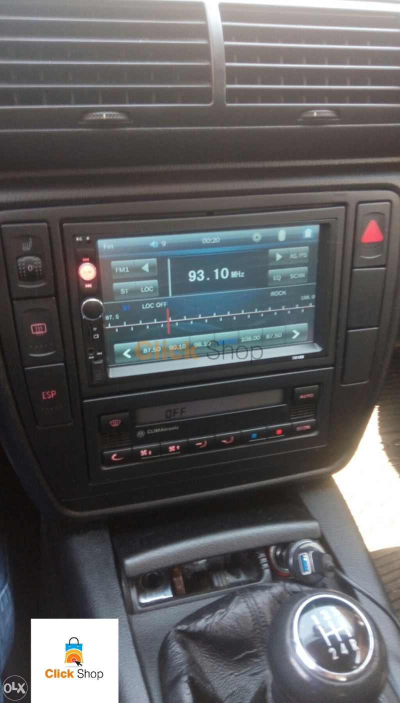 MULTIMEDIA 2 din 7" AUTO RADIO Golf Pezo Audi Opel...multimedija