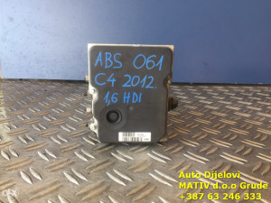 ABS pumpa Citroen C4 1,6 HDI 2012.
