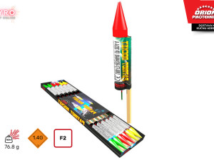 Set raketa; PATRIOT ROCKETS; Razred II; Orion Pirotehnika