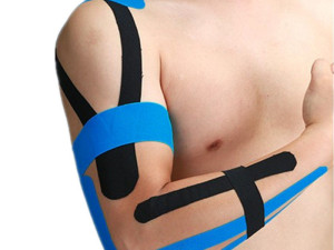 Kinezio traka traka za sport sportska traka CRNA