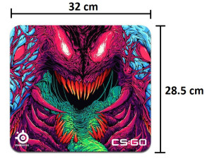 SteelSeries CS:GO Hyperbeast Podloga za Miš 32x28.5cm