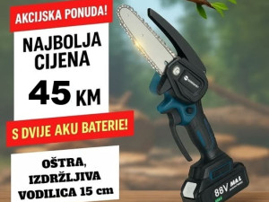 Aku Motorna Pila Makita 2x Baterije 98V (Mač 6 inch)