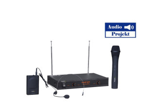MIKROFON BUBICA BEŽIČNA,+RUČNI+NAGLAVNI IBIZA VHF2HB,