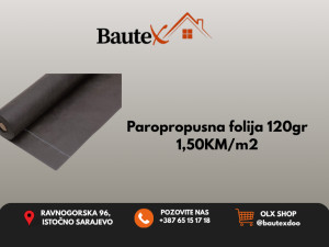 Paropropusna folija 120gr STRONG