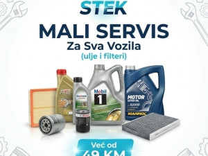 Mali servis(ulje i filteri)za sva vozila(Vec od 49 KM)