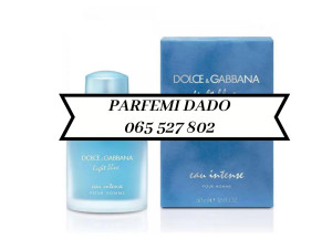 D&G LIGHT BLUE Eau INTENSE edt 125ml TESTER  N O V O