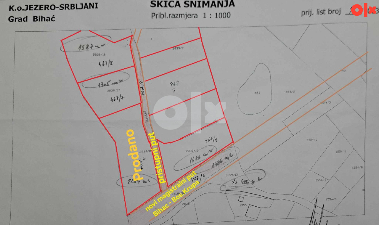 PEODAJE SE VIŠE KUĆIŠTA/ Dostupni:struja,voda,pristupni put 4