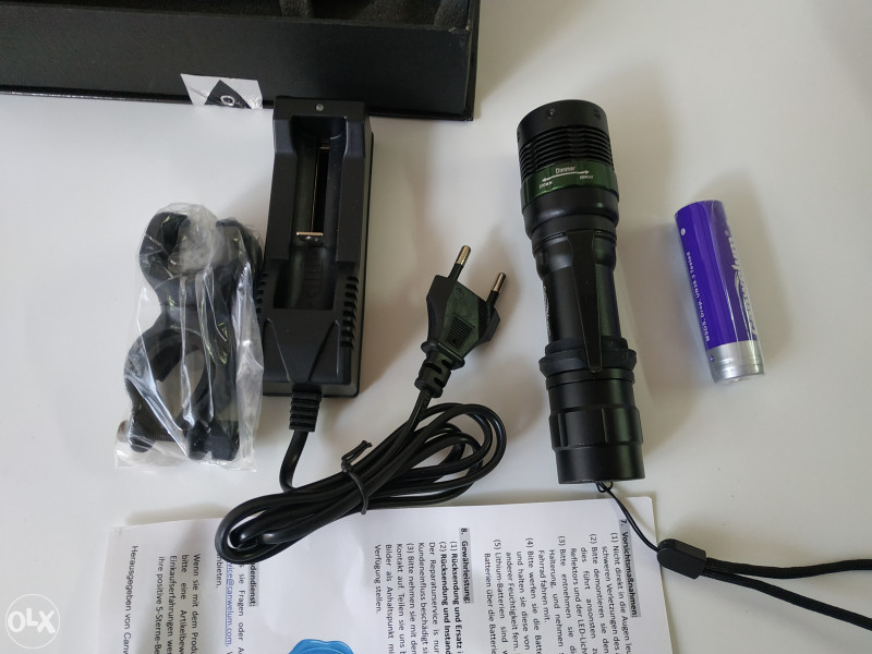 Canwelum High-power CREE LED lampa+18650 punjač