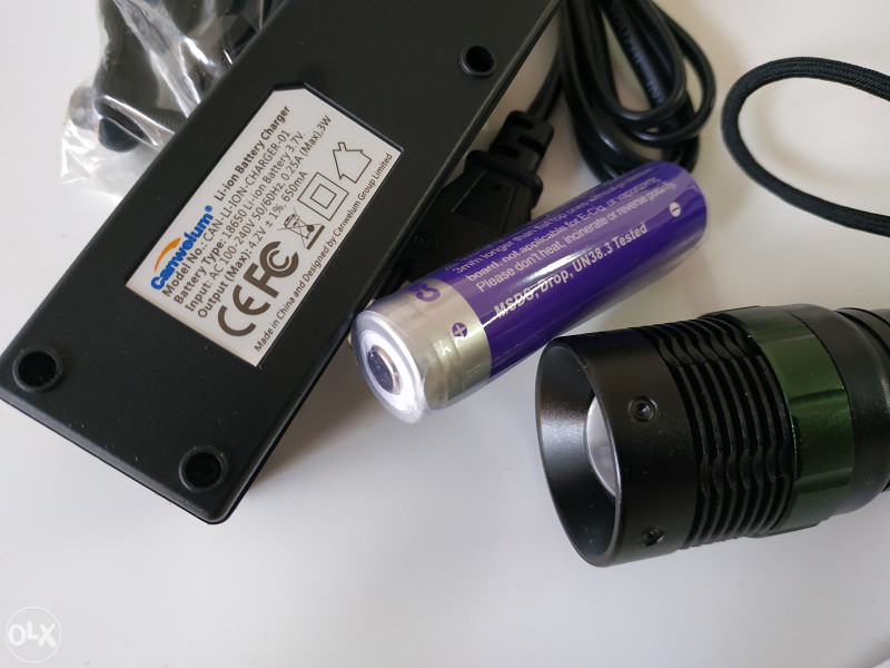 Canwelum High-power CREE LED lampa+18650 punjač